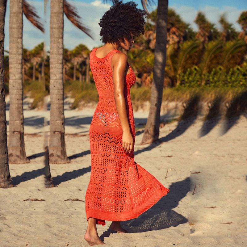 Womenu0027S Fashion Solid Color Polyester Cover Ups