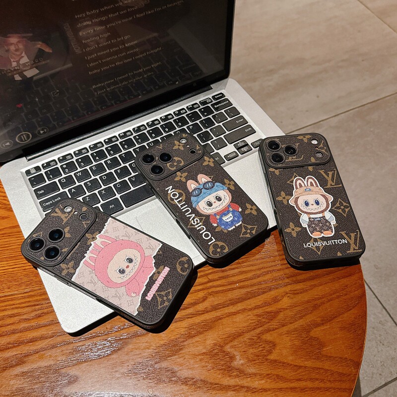 Lvlubu Is Suitable for Apple 15 Fashion Phone Cases, Trendy 16Pro Phone Protective Cases, Creative 17Promax