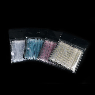 Cross-border new nail tools Crystal drill stick double-headed dead skin push 50 glue drill stick