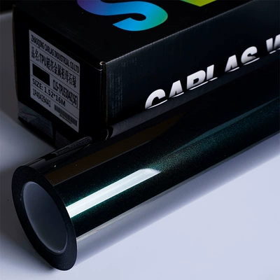 Auto Color Change Film Film Anti-Scratch Liquid Metal Yuanfeng - emerald-green-152m15m