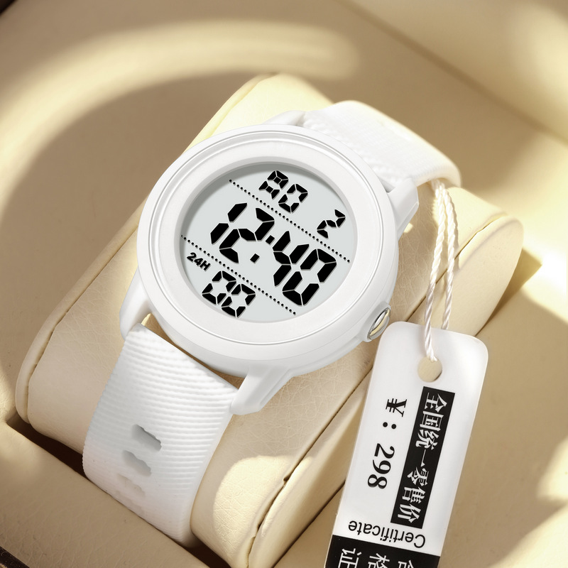 New unicorn watch female student ins style electronic watch trendy junior high school children luminous sports watch
