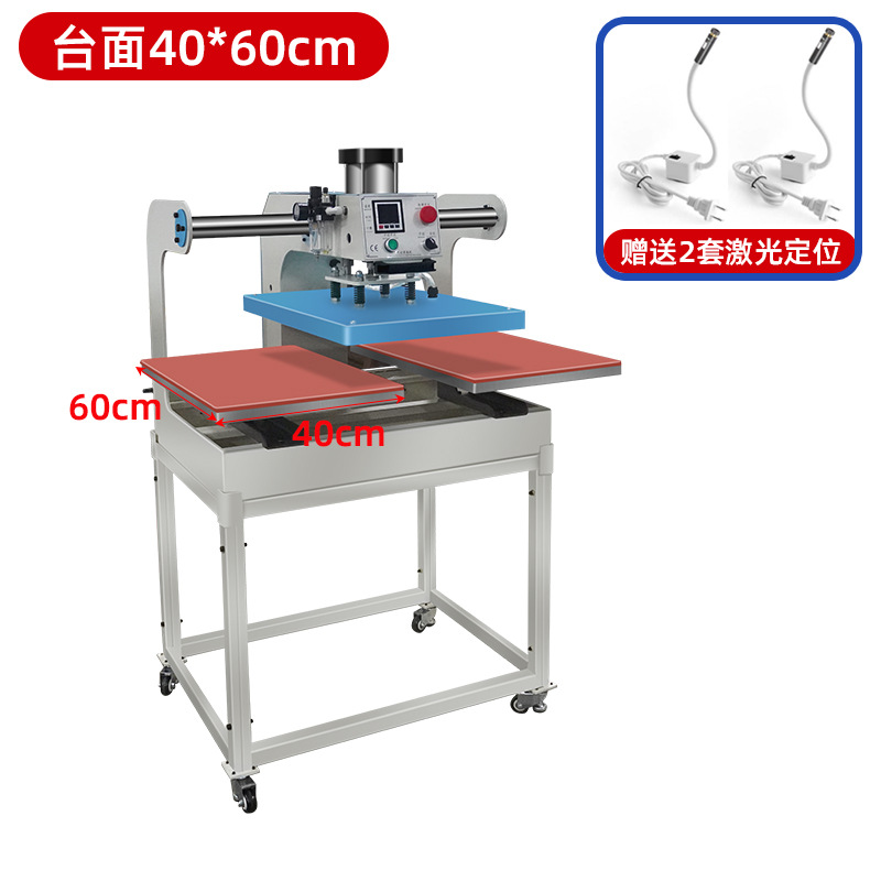 Máquina de Transferencia de Calor Neumática de Doble Estación, Impresora de Transferencia de Calor, Máquina de Prensa de Calor, Máquina de Planchado, Máquina de Pedrería, Máquina de Impresión de Camisetas