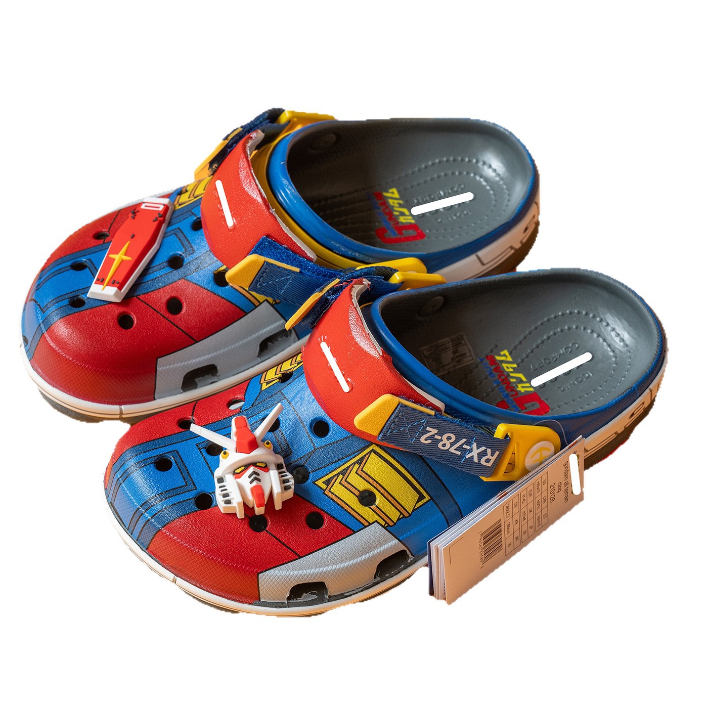 Cross Gundam Trim, zapatos para mujeres, zapatillas cómodas y transpirables para parejas, zapatillas de playa para hombres. image 5