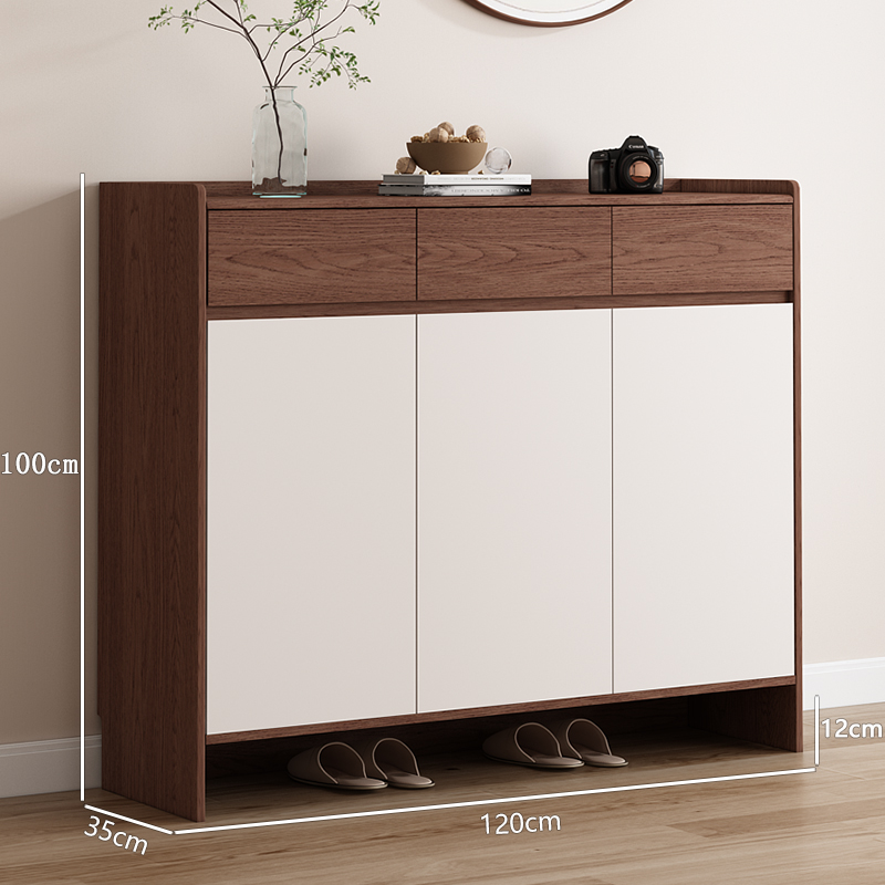 노르딕 월넛-120 와이드 [업그레이드된 원목 생태보드 ★ 특별 패키지 설치]