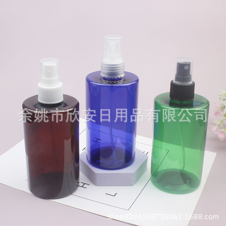 300ml发胶喷雾瓶浇花小喷壶纯露喷雾瓶300ML矮胖喷雾瓶酒精喷雾瓶