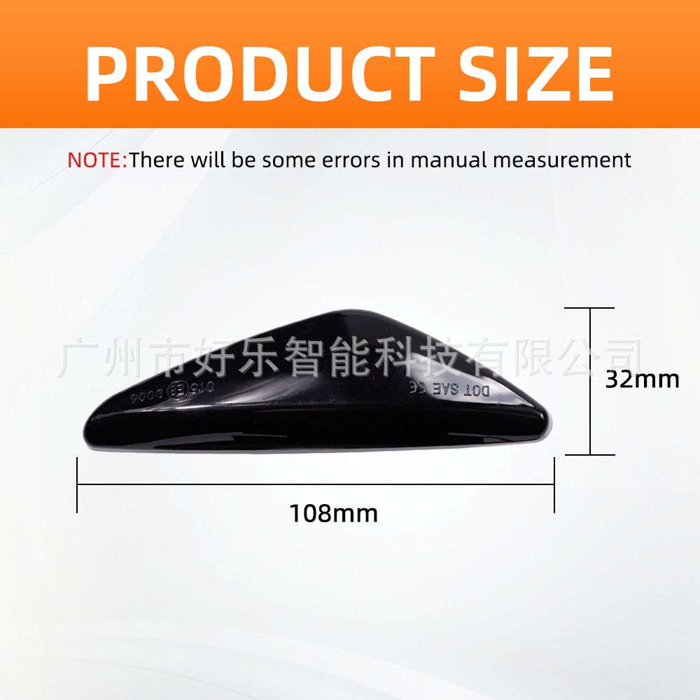 Suitable for Bmw X3 F25 X5 E70 X6 E71 E72 Car Wing Fender Side Light Dynamic Turn Signal Light