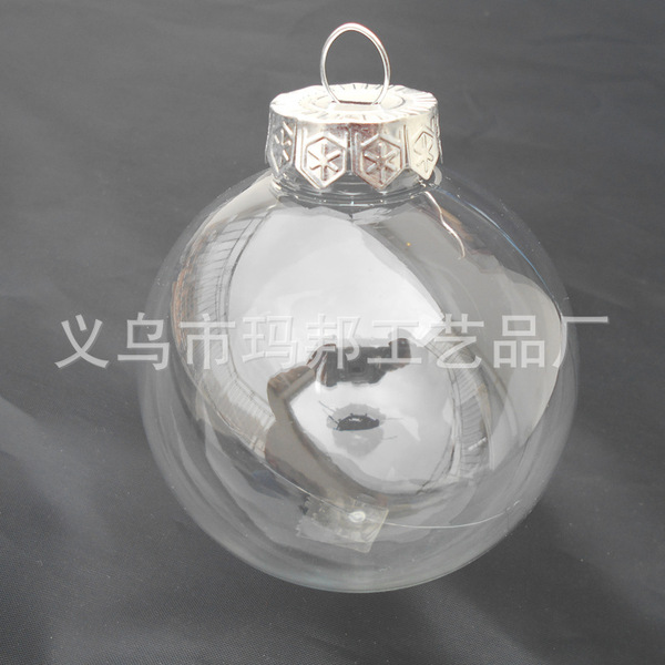 Transparent Christmas decorations