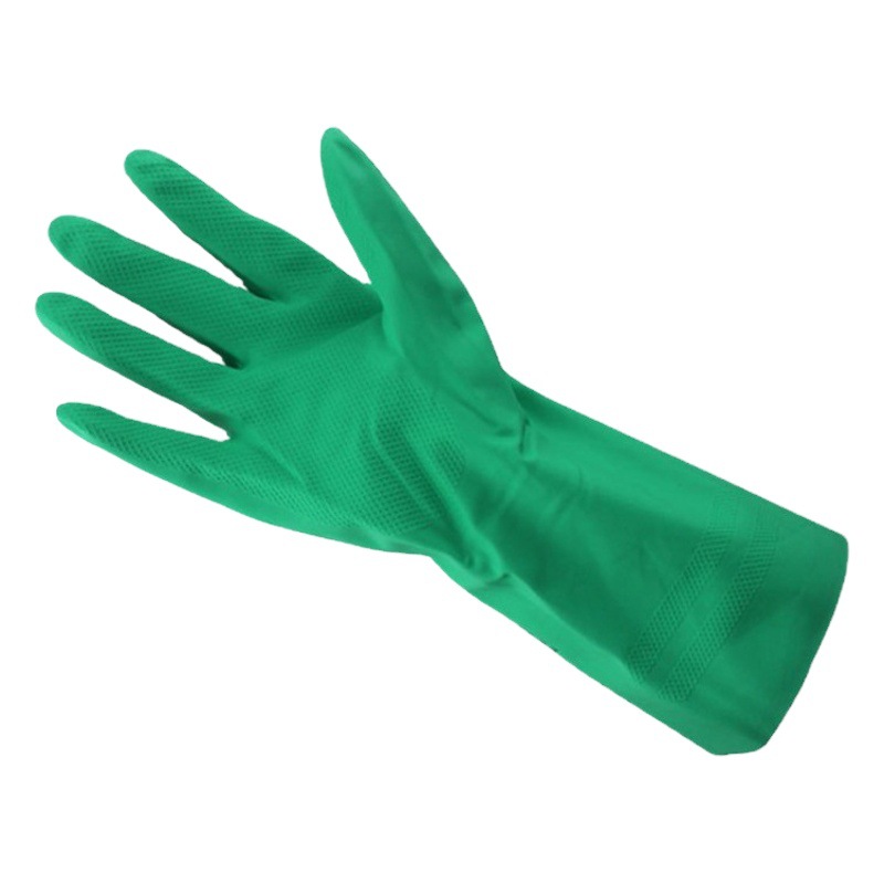 Ansier 37-176 ácido y álcali resistente solvente industrial flocado anti-químico resistente al aceite de caucho protección química Industria química