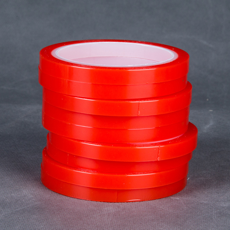 Double-sided tape, red film high transparency high strength, removes without trace, engraving machine uses double-sided tape, Spring Festival tape.