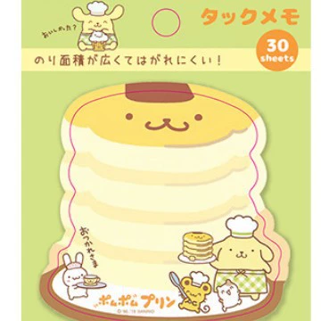 Sticky Notes (Kuromi) Japanese-style Cute Cartoon Square Notepad, 30 Sheets, Assorted Covers