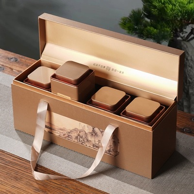 Qianshan 녹색 금 4 캔; 250g; 빨간색