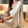 外穿宽松春秋季胸垫家居服