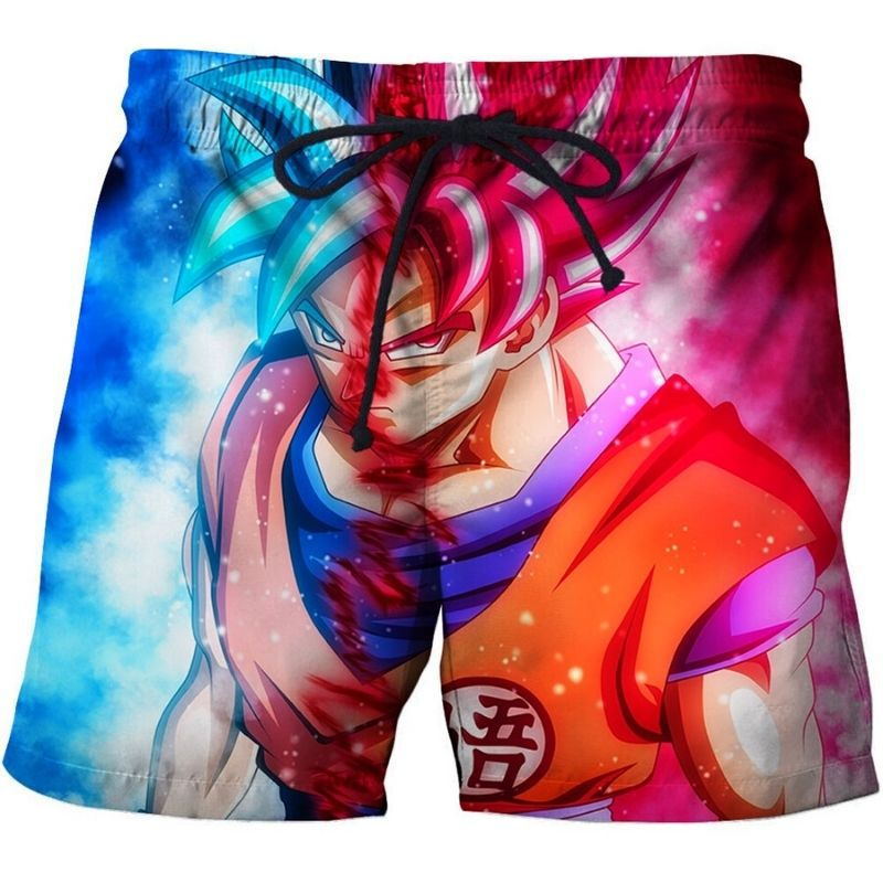 Pantalones cortos de vacaciones de playa con cordón transpirable de malla suelta de verano para hombres 2024 venta caliente spot de impresión digital 3D