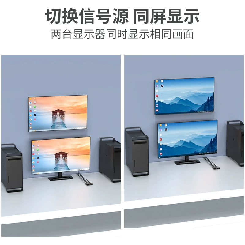 Коммутационный распределитель HDMI высокой четкости Maito Weishi с 2 входами и 2 выходами, с дистанционным управлением, коммутационный делитель MT-HD2-2