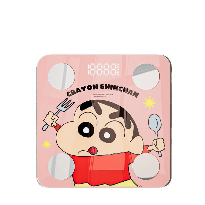 (В наличии) Интеллектуальные весы для определения состава тела Crayon Shin-Chan, медицинские/оздоровительные весы для похудения, профессиональные весы