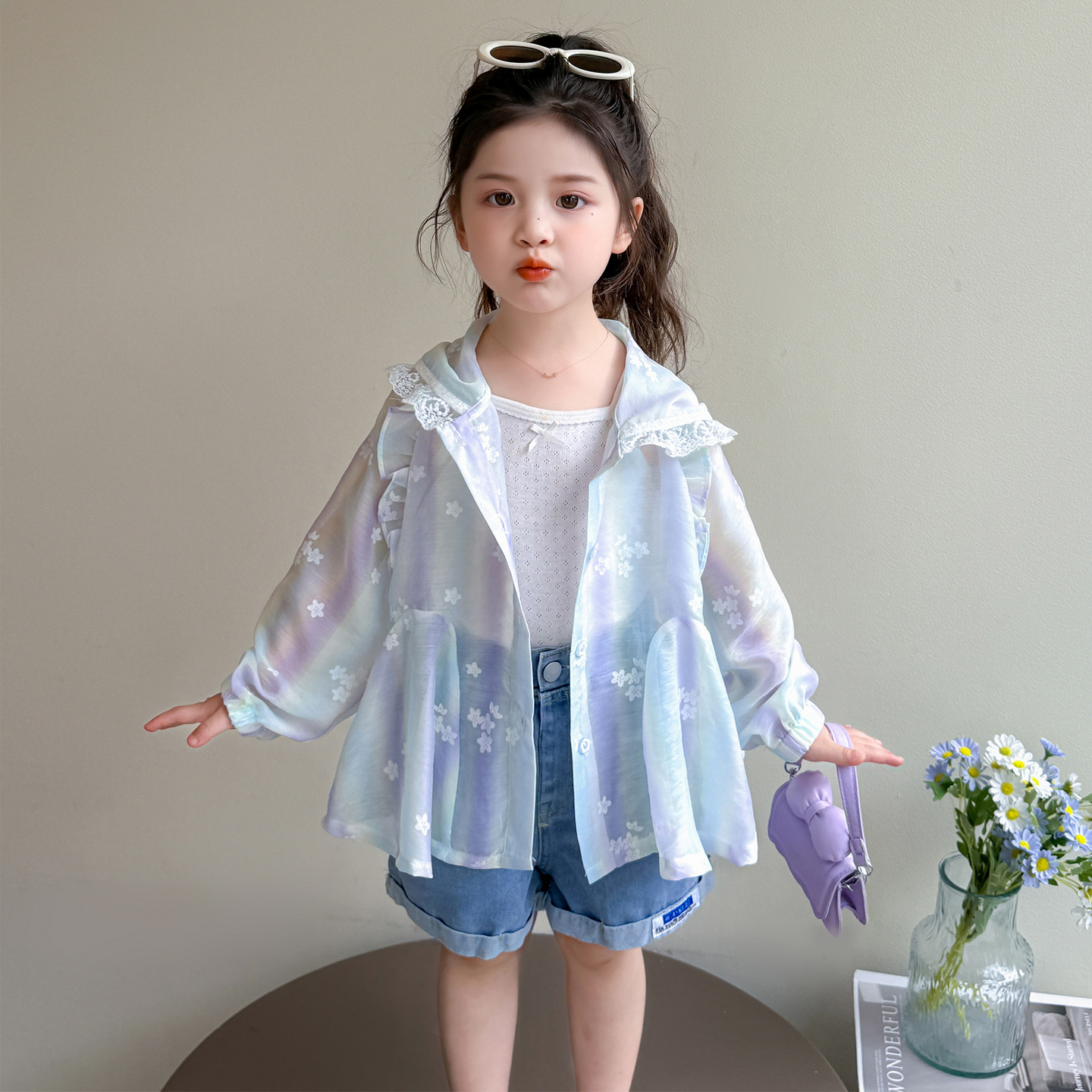 Ropa de protección solar para niñas