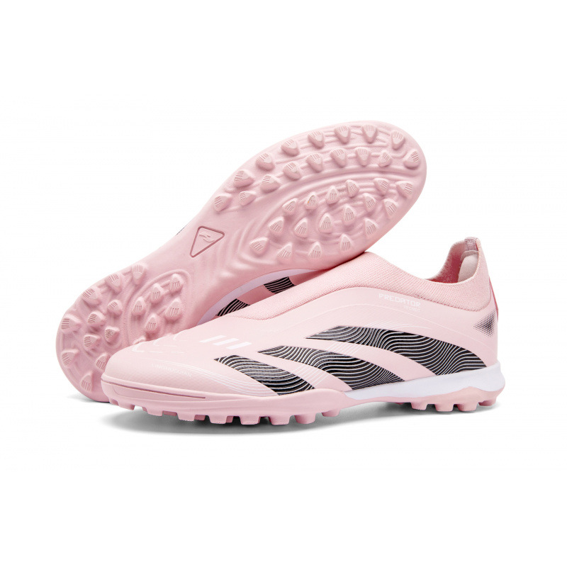 Zapatillas de Fútbol Tejidas de Corte Bajo AG TF Caucho TPU Transpirable para Césped