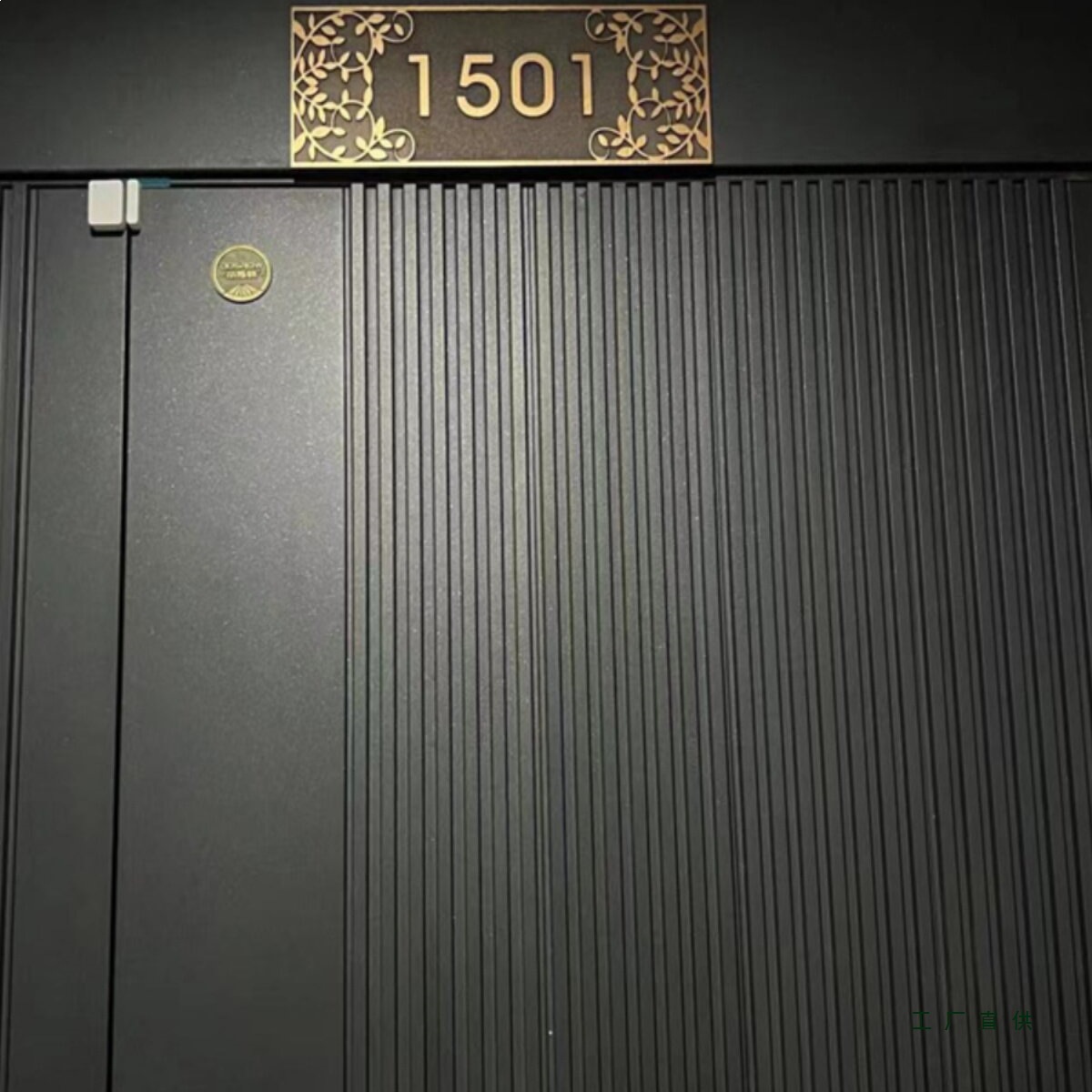 家用门牌订 制户外入户铝合金中式住宅铜质挂牌户外别墅门号牌包