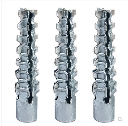 轻型锯齿壁虎铁膨胀螺丝防松水泥墙空心砖专用胀塞管钉M5M6M8M10