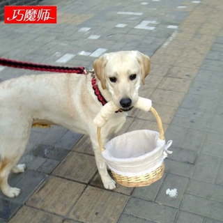 户外训狗用品狗狗口叼专用篮子叼的金毛大型狗叼宠物狗篮拉布拉多