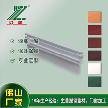 广东厂家设计批发铁路高速公路市政园林防护网用优质塑钢型材S31