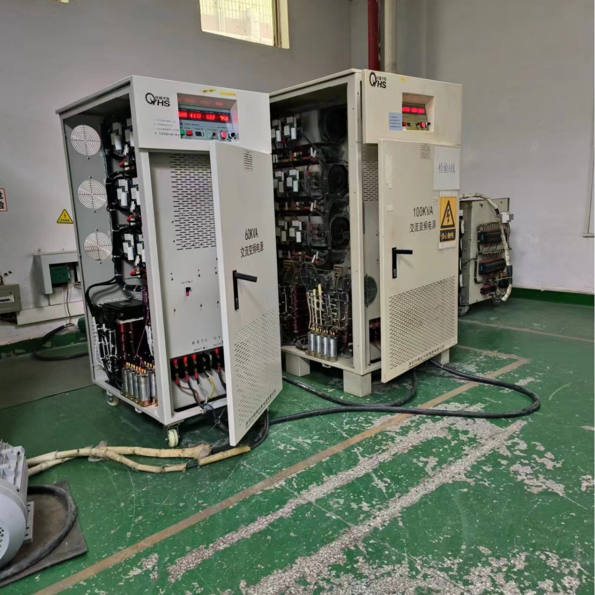ŷ����˹����60KVA��Ƶ��Դ����������480V 60HZ�����380V 50HZ
