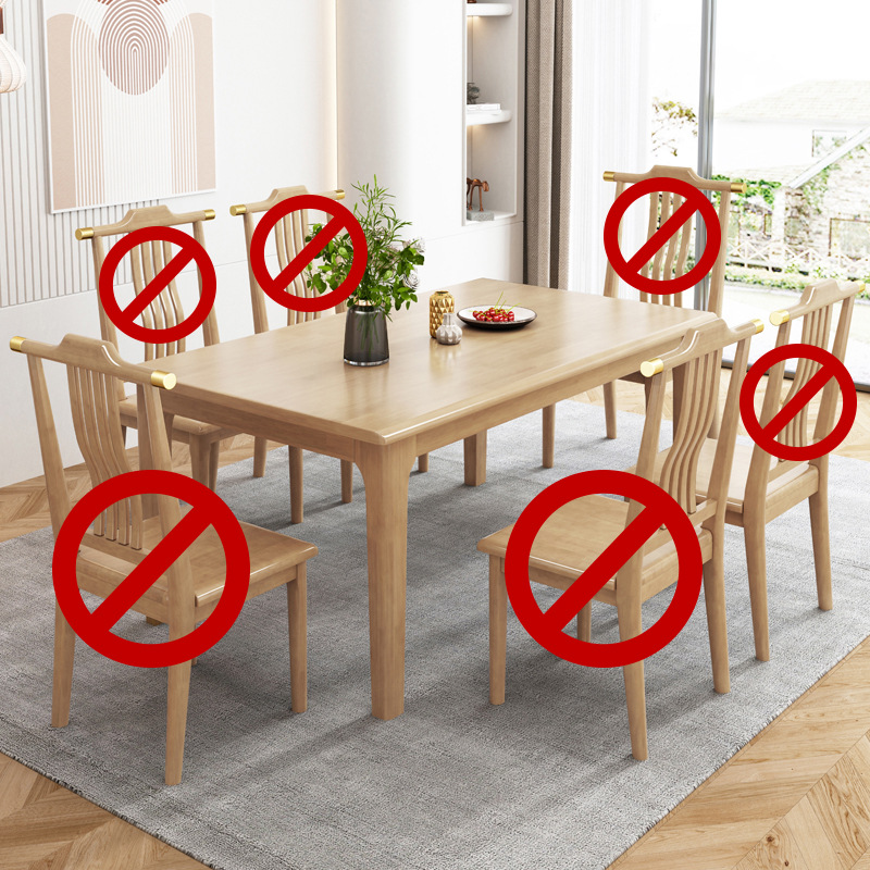 Mesa de comedor de madera