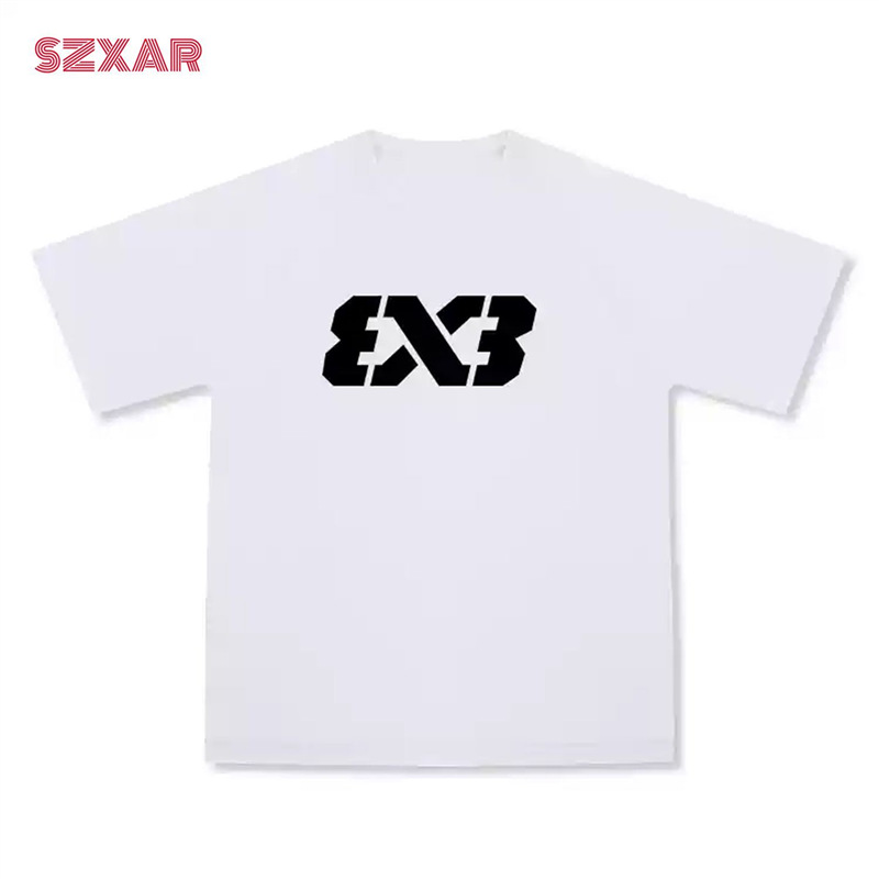3V3 entrenamiento de baloncesto americano mangas cortas ropa de malla de verano disparador camiseta deportiva camiseta para hombres