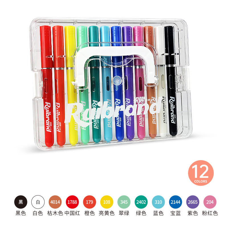 120 colores líquido directo acrílico marcador de bolígrafo estudiantes herramientas de arte pintadas a mano agua agua agua agua seca rápida al por mayor