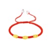 Birthday charm for beloved, red rope bracelet for friend, wholesale