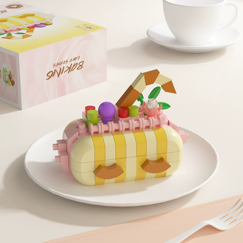 Lego, dessert constructor, children's smart toy, Birthday gift
