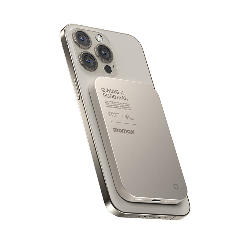 Ultradünne magnetische kabellose Magsafe-Powerbank für iPhone 16/15/14/13/12 – 5000 mAh/10000 mAh tragbares Ladegerät mit PD3.0-Schnellladung_voghion.com