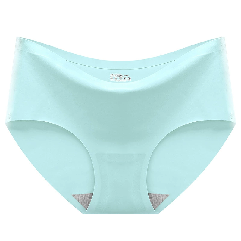 Silk Panties, Women’s Mid-Rise Seamless Underwear, Soft Stretch Fabric, Multiple Colors