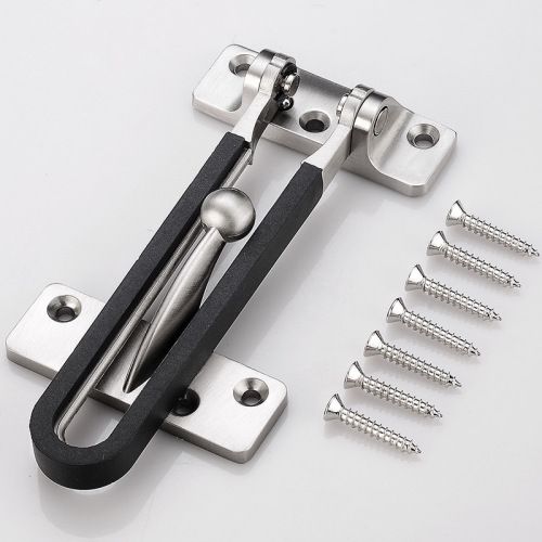 Anti-theft buckle safety door buckle door anti-lock buckle household safety chain buckle door latch lock hotel room door latch buckle