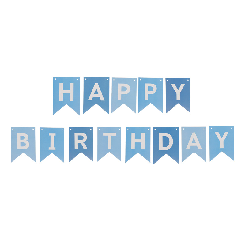60g Weight Banner Event & Party Supplies 1 Set Quantity Party, Birthday Occasion Cloth Material Birthday Festival Letter, Fish, Fish Tail Pattern Simple Style, Classic Style Style Bronzing Craft Birthday Simple Style Classic Style Letter Fish Fish Tail Cloth Party Birthday Banner Party Supplies Balloons 1 Set 9