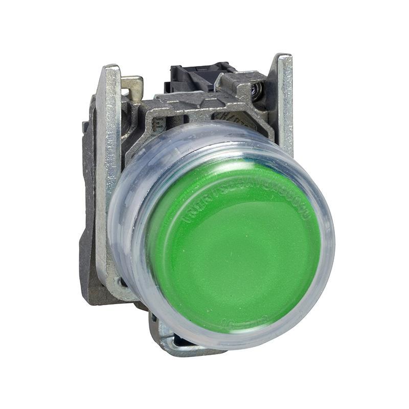 施耐德电气 凸头按钮 XB4BP31=ZB4BZ101+ZB4BP3 | XB4BP31