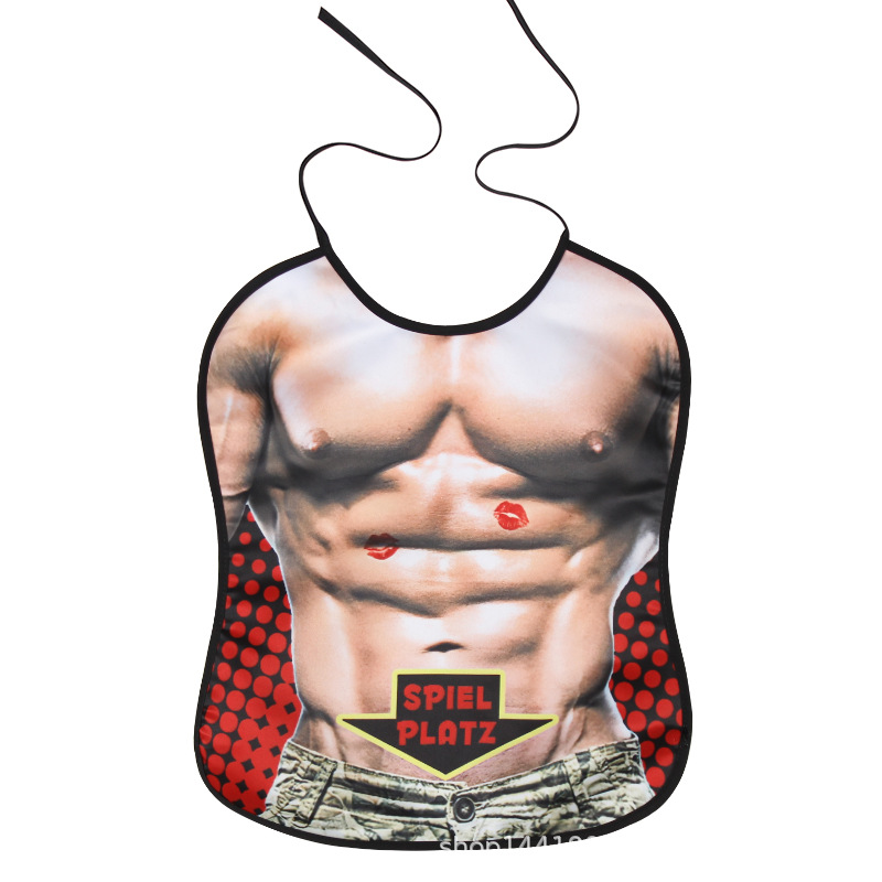 Adulto babero personalidad creativa parodia apoyos divertido Reunión Anual partido olla caliente restaurante invitado fabricante en stock suministro