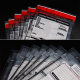 Source factory custom anti-counterfeiting bag anti-demolition banknote sealed bag pe security anti-counterfeiting bag bank document confidentiality bag