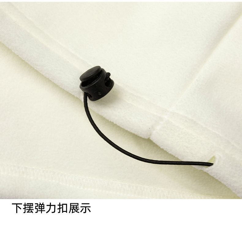 High-quality men's autumn fleece trendy, versatile, casual, zipped stand-up collar, Hong Kong-style pullover sweatshirt pic 7