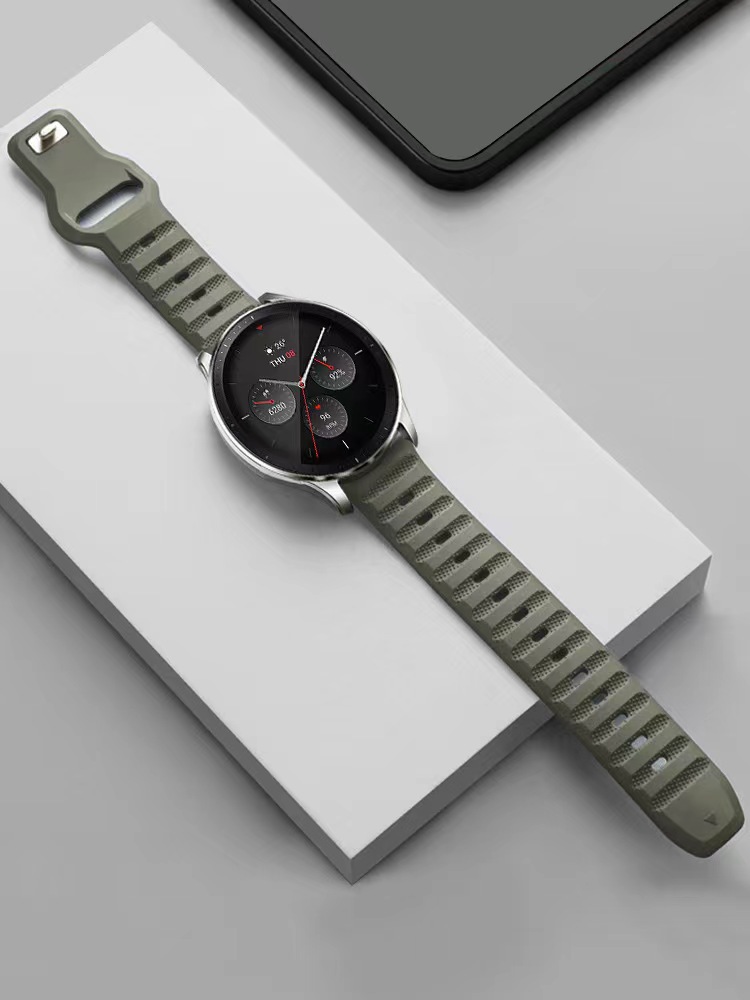Suitable for Samsung watch5 with dot pattern 20mm strap and Huawei Honor 22mm silicone replacement strap undefined
