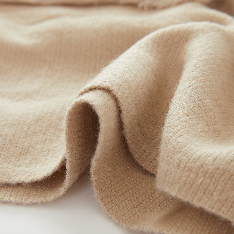 Scialle in cashmere imitazione donna autunno e inverno sensazione di alta qualità 2024 nuova sciarpa coreana versatile e spessa_voghion.com