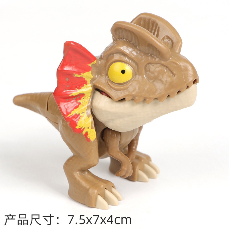 물린 손가락 더블 크라운 드래곤 (다크 브라운) 가방