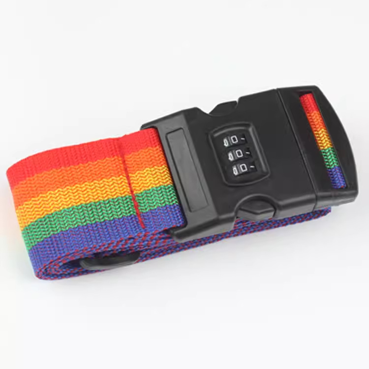 一字密码打包带行李箱捆绑带托运带拉杆箱捆箱带行李带旅行箱捆带