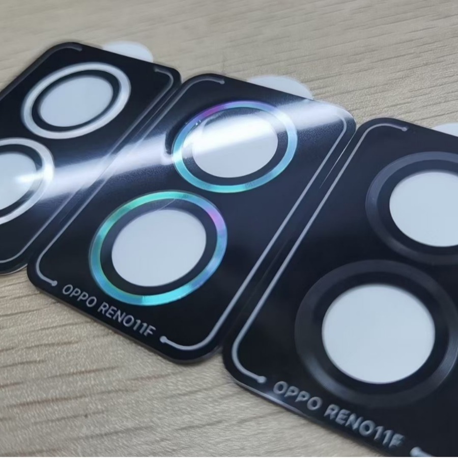 Aplicable a la película de lente de teléfono móvil OPPO Reno11F, cámara trasera con película protectora de vidrio de alta definición de segundo posicionamiento