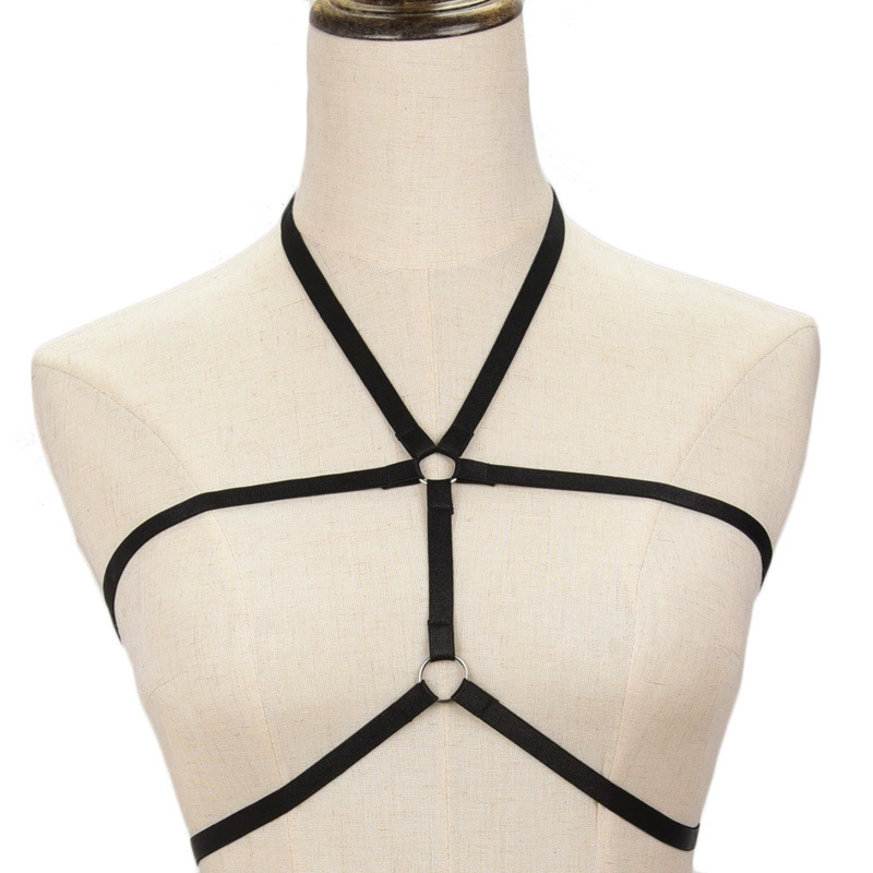 Underwear, bra, black accessory, elastic sexy straps