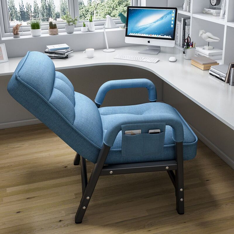 Sofa Chair Office Chair Computer Folding Chair Sofa Nap Recliner Lunch Break Backrest Home Leisure Office Lazy Person