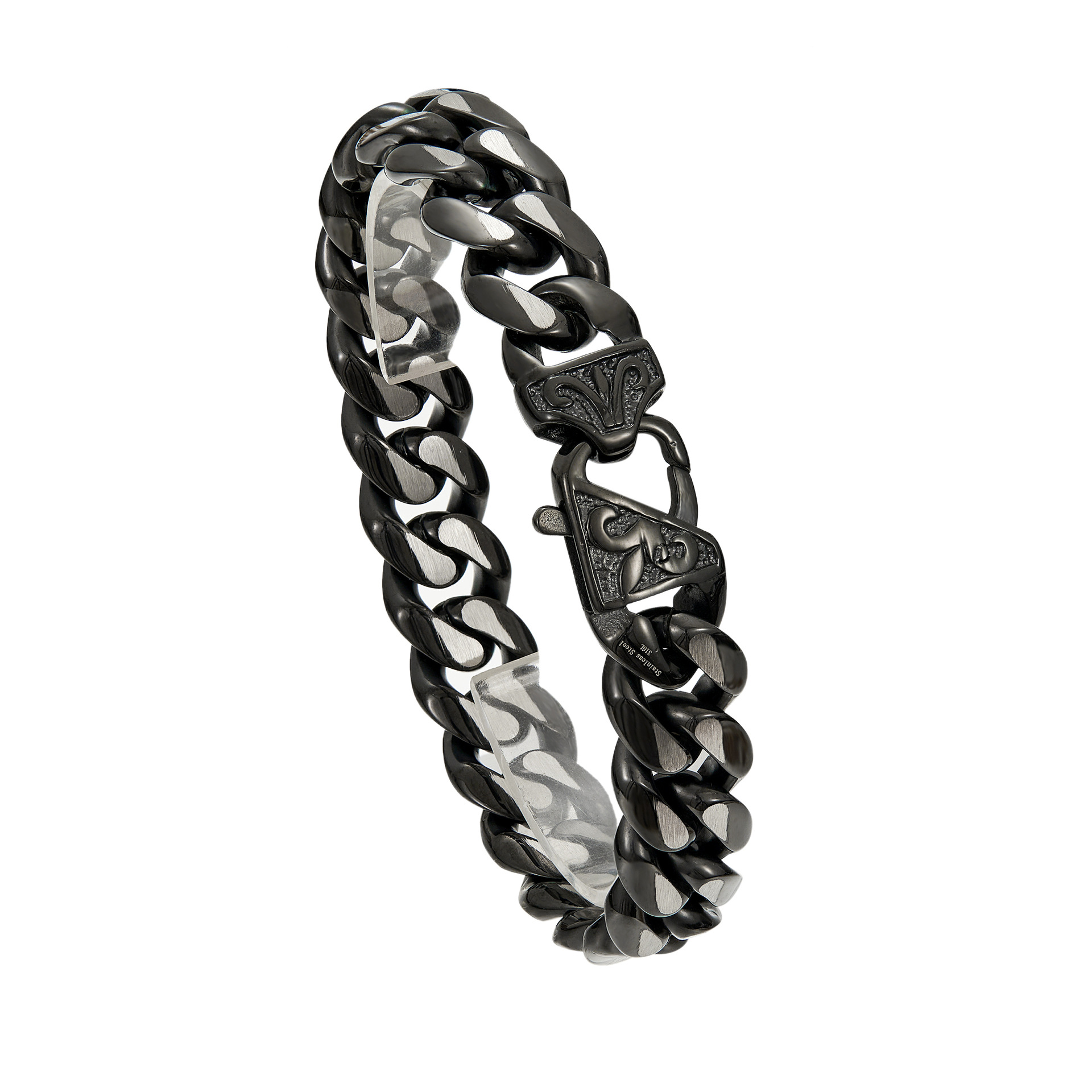 69g Weight Chain Necklace Classification 304 Stainless Steel Chain Material Cuban Link Chain Curb Chain Chain Type 1 Piece Quantity Daily, Street Occasion 304 Stainless Steel Material Geometric Pattern All Seasons Season Men's Gender Polishing Design Hip-Hop, Streetwear Style Hip-Hop Streetwear Geometric 304 Stainless Steel Polishing Men's Chain Necklace Men Chain Necklaces 2