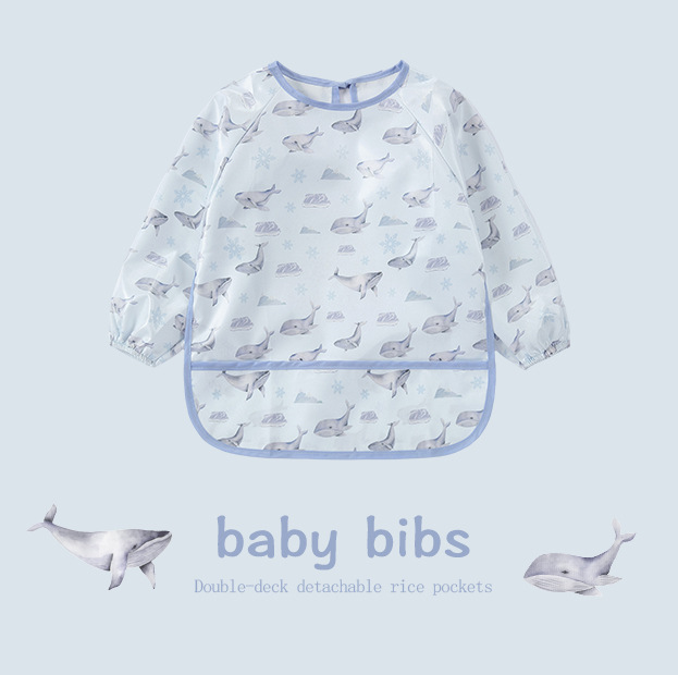 Whale migration - long sleeve / 90 [recommended height 80-90cm]