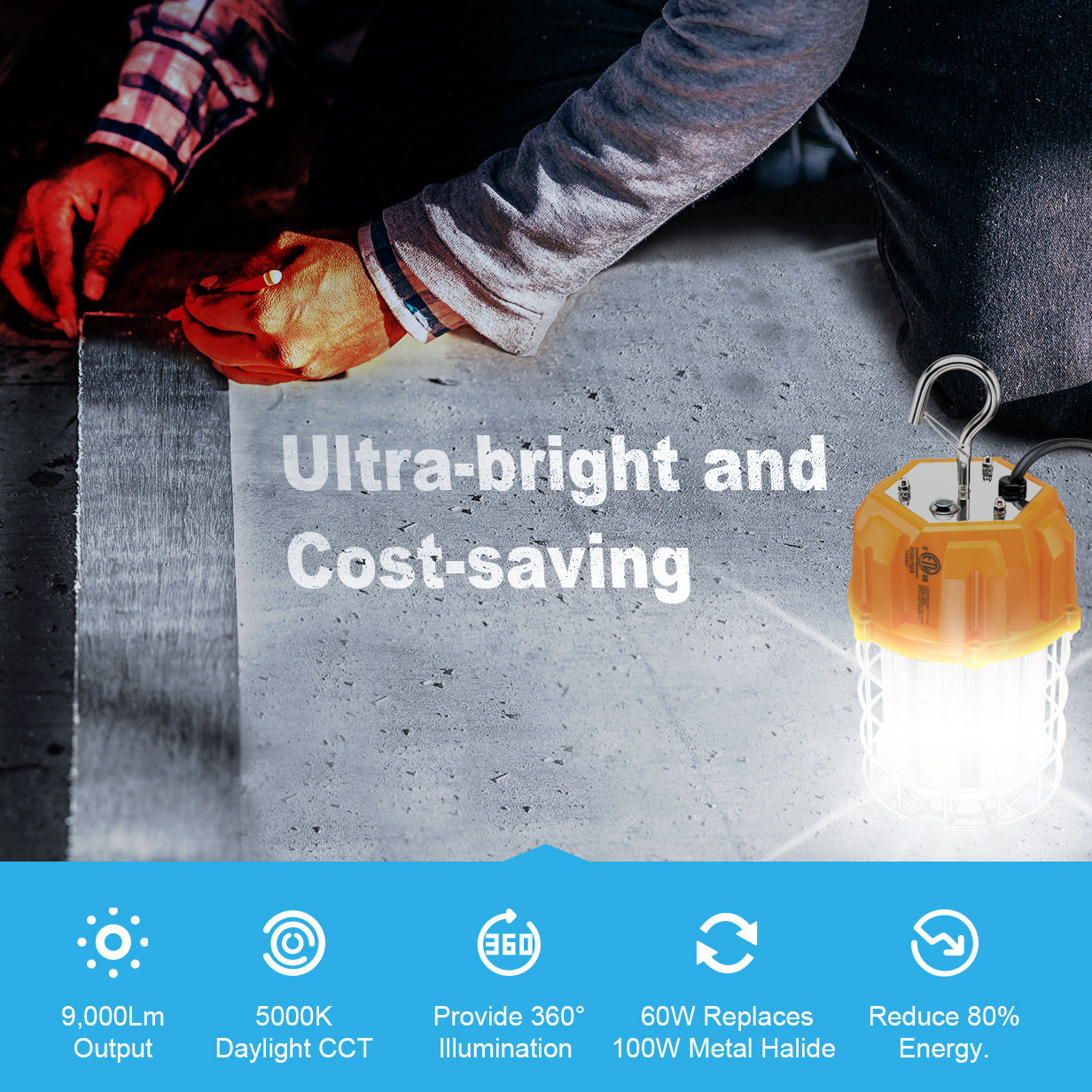 LED Temporary Work Light detail 6