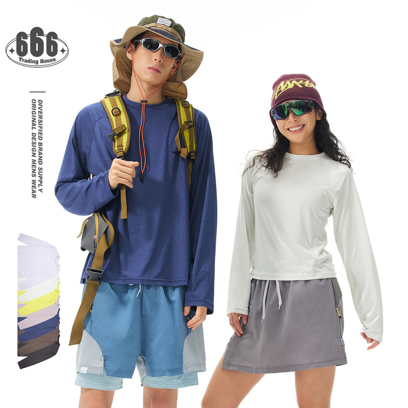 Special Clearance Sale, No Returns or Exchanges, Trendy Moisture-Wicking Breathable Quick-Dry Long-Sleeve T-Shirt for Men and Women, Couple's Sports Top V6244